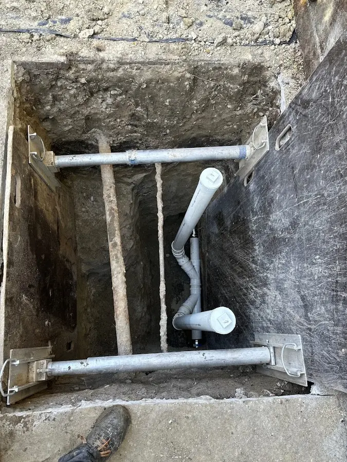 Experienced plumber completing Gas Line Repair work in Northville
